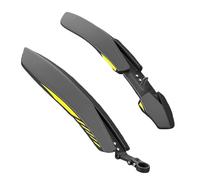 Bicycle mudguard - 56 cm mudguard, sturdy material | Full coverage, thicker and wider with curved air guide design, 24/26/27.5 inch rear mudguard for mountain bikes.