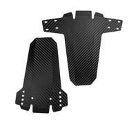 Bicycle Mudguard - Adjustable Front Rear Folding Set, Universal PP Mudguard | Portable Protection Against Wet Weather for Road Trips | Fitness Cycling