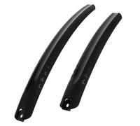 Bicycle Mudguard for Rear Wheel, Fast Install Plastic Black | Full Coverage for Wet Roads, Fits Fixed Gear Bicycles and Multiple Bikes, Simple Install