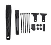 Bicycle Mudguard PC Nylon Quick Release Front and Rear, 33.5cm Universal Cycling Mud Guard for Gravel and Road Bicycles - Lightweight Durable Design, Easy Installation, Versatile