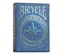 Bicycle Odyssey Playing Cards, 1 Deck, Air Cushion Finish, Professional, Superb Handling & Durability, Black,blue