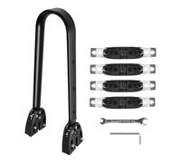 Bicycle Pannier Rack Aluminium Alloy 30 kg Load Capacity Multifunctional | Bicycle Side Basket Carrier for Outdoor Mountain Road Travel Commuting Adventure Cycling Shopping