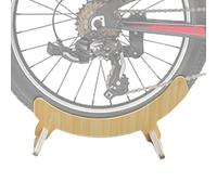 Bicycle Parking Shelf, Bicycle Still Floor, Birch Wood Bicycle Floor Stand, Strong Universal Tool Stand, Floor Cycles Parking Accessories for Garage, Roadside