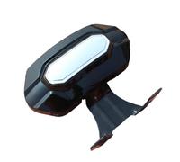 Bicycle Passenger Backrest - Removable Rear Cushion for Electric Scooter Lightweight Comfortable Cushion Motorcycle Stand ABS Black Red Blue White | Road Glide Accessory for Protection of the Bike
