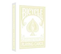 Bicycle Pastel Yellow Game - 56 Playing Cards - Magic/Collection - Poker Format
