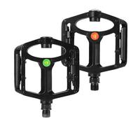 Bicycle Pedal, Aluminium Component Non-Slip Pedals, Aluminium Alloy Bicycle Pedals with LED Light - for Cycling and Road Cycling, and Outdoor