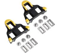 Bicycle Pedal Cleats,2 PCS Bike Shoe Cleats 6 Degree of Float Cycling Pedals Cleat Bike Cleats Compatible with Shimano for Road and Indoor Cycling Shoes