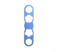 Bicycle Pedal Wrench For LOOK For KEO Full Series, 14Cm Alloy Repair Tool With CNC-Machined Precision Fit, For KEO Classic/Max/Blade Pedals (Purple blue)