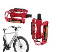 Bicycle Pedals, 2 Pieces Quick Release Replacement for Cycling - with Extension Adapter Anti-Skid Pedals, for Adults and Seniors - Road Bike