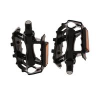 Bicycle Pedals, Aluminium Alloy Bicycle Pedals with Reflectors, Mountain Bike Pedal, Quick Release Bicycle Parts, Non-Slip Tricycle Pedal with Extension Adapter, for Children, Adults, S