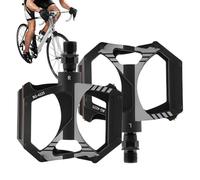 Bicycle Pedals, Lightweight and Non-Slip Components, Replacement Pedals for Bicycles with 2 Sealed Bearings, for Adults for Mountain Bike, Road Bike, Training, Commuting, Fitness and Touring