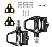 Bicycle Pedals Non-Slip Compatible with Shimano SPD SL Road Bike SDP Pedals Without Click with 9/16 Inch Ball Bearings for MTB Gravel SDS Click Pedals Clipless Pedals Bicycle Pedal Racing Pedals for
