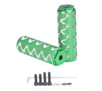 Bicycle Pegs Alloy Stunt Pegs 72x25MM Mountain Bike Rear Pedal Folding Bike Front Rear Axle Anti-Slip Foot Pegs 200KG Load Capacity Black Blue for PINK Green(green)