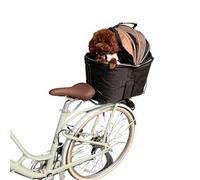 Bicycle Pet Bag | 360° All - Round View & Breathable | Sturdy Metal Frame Bike Pet Carrier
