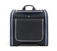 Bicycle Pet Bag | Multi - Functional Breathable & Spacious | Skylight Design for Cats & Small Dogs(Black)