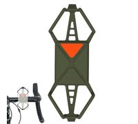 Bicycle Phone Holder | Cycling Phone Mount | Standard Silicone Band Anti-Slip Quick Releasable Adjustable High Elasticity Portable Bicycle Handlebar for Fitness, Travel, Road and Adventure