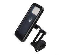 Bicycle Phone Mount, 7" Below, Cycling Accessories, 360° Rotatable Holder, Rainproof Full Wrap Design, for Motorcycle E-Bike