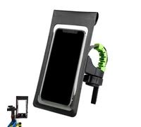 Bicycle Phone Mount Waterproof Universal Smartphone Holder, 360 Degree Rotatable Stand Touchscreen Mobile Phone Carry Case with Secure Lock for Road Scooter Mountain Cycling Men