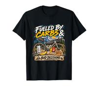 Bicycle Plasters Fueled By Carbs & Bad Decisions T-Shirt