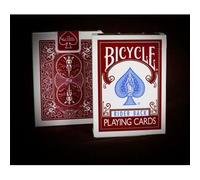 Bicycle Playing Cards Poker (Red) by US Playing Card Co | Cool Collectable Poker Deck | Cards for Magicians and Magic Tricks