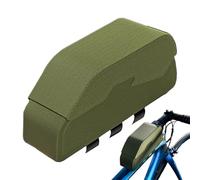 Bicycle Pouch - 9.84x4.33x3.15 inches Top Tube Bag for Folding, City with Magnetic Closure, 1L Compartment for Cycling, Road Trips, Fitness, Men, Women, Compact Portable Bike Accessory