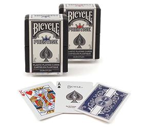 Bicycle Prestige Plastic Playing Cards (Pack of 2)