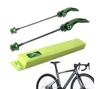 Bicycle Quick Release Skewers - 7.87 Inch Bike Axle Skewer | Aluminum Alloy Parts - Front Rear Wheel Replacement Set For Road And Mountain Bikes Heavy Duty Secure Clamping No Tools Needed