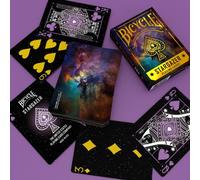 Bicycle Stargazer 204 Playing Cards - Hubble Space Telescope Inspired Deck | Cosmic Design with Gold Foil Tuck | Magic, Cardistry & Collecting | Ages 6+