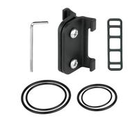 Bicycle Race Number Holder - Aero Seat Post Compatible, Rigid Bike Plate Hanger Gear, Lightweight Racing Bracket Mount Apparel, Secure Anti-Twist Tool | for Road Bikes