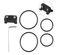 Bicycle Race Number Plate Holder Seatpost Mount Bracket | Securely mounts your race number plate to your bicycle seatpost with dual screws and included binding rope.
