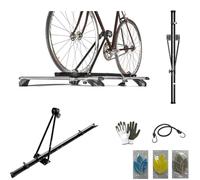 Bicycle Rack Steel Roof Car with Bars Maximum Weight 15 kg Wheels Bike 55 mm Peruzzo Cycle Holder Only on Luggage Bars - Approved Compatible with Opel Grandland X 1.2 T 12 V 130 HP Aut. Ultimate
