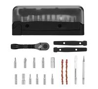 Bicycle Ratchet Wrench - Mini Tools For Tire Care & Cycling Equipment | Small Ratchet Tool Kit For Restricted Spaces | For Cycling, Urban Travel & Travel