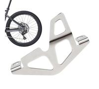 Bicycle Rear Brake Pump Guard Shockproof Cycling Guard | Aluminum Alloy Mountain Bicycle Brake Pump Shield for Outdoor Riding Commuting Wheel Hub