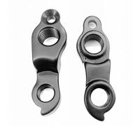 bicycle rear derailleur hanger 2Pcs, for GT, for Epantera, for Zaskar K33059, for Cannondale, for Trail Neo Thru Axle Bicycle Rear Derailleur Hanger Carbon Bike Frame Mech Dropout(M12x1.75 BLACK)