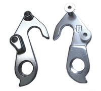 Bicycle Rear Derailleur Hanger Aluminum Alloy Tail Hook Compatible with for Focus for Cayo 2.0 5.0 6.0 7.0 CX3 Izalco Max Sturdy Frame Bracket Silver Easy Installation Includes Scr