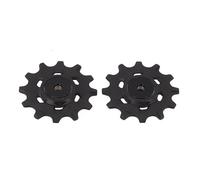 Bicycle Rear Derailleur Pulley Wheel, 12T Narrow Wide | Bearings for SRAM for xx1 XO1 X1 for gx NX for apex for rival for force RED 11-Speed Drivetrain Systems (2-Pack)