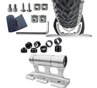 Bicycle Rear Frame Fittings Mounting Kit for Aluminium Rear Carrier | Sturdy multifunctional pannier rack for cyclists