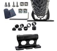 Bicycle Rear Frame Fittings Mounting Kit for Aluminium Rear Carrier | Sturdy multifunctional pannier rack for cyclists