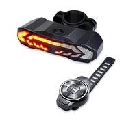 Bicycle Rear Light for Orbea Orca M10ILTD 2024, Bike Indicators with Turn Signals Brake Light, Anti-theft Waterproof Bicycle Alarm Horn Auto ON/OFF,A Round