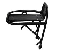 Bicycle Rear Luggage Cargo Rack, Bicycle Bracket Aluminum Alloy Road Cycling Front Rack Carrier Black