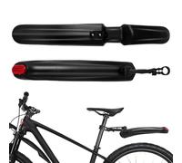 Bicycle Rear Mudguards | Multifunctional Mudguards For Bikes,Reflective Waterproof Wide Replacement for Race, Road, Commuting, Urban, Tour and for Boys, Men, Girls and Women