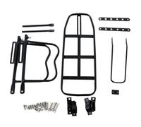 Bicycle Rear Rack, Bicycle Rear Basket,Heavy Duty Waterproof Belts Rear Rack Basket | Rust Resistant Bike Accessories for Long Distance Riding, Outdoor Adventures