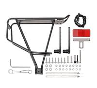 Bicycle Rear Rack,Bicycle Rear Rack,Multipurpose Aluminum Alloy Rear Luggage Rack | Black Bicycle Luggage Rack, Cycling Accessories for Daily Life, Bicycle Luggage Rack, Bicycle Accessories for Daily