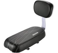 Bicycle Rear Seat, Children's Safety Bicycle Rear Seat Accessory Set, Padded Saddle With Backrest, For Toddlers, Children, Friends, Leather Cover, For