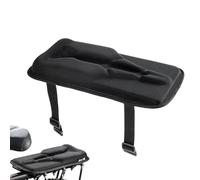 Bicycle Rear Seat | Ergonomic Breathable Oxford Fabric Seat Cushion Bicycle Passenger Seat with Adjustable Buckle - For Toddlers, Cycling, Scooters, Beach And