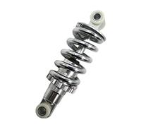 Bicycle Rear Shock Absorber 135mm 550lbs Coil Spring Shock Absorber Silver Rear Suspension Shocks Damper for MTB Folding E-Bike Scooter