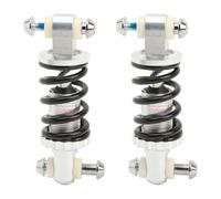 Bicycle Rear Shock Absorber, Heavy Duty Mountain Bike Rear Suspension Shock Absorber Struts Coil Spring Absorber Adjustable Spring Damper for Mountain Bikes Electric Bikes (2pcs)