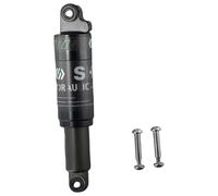 Bicycle Rear Shock Absorber Hydraulic with Aluminum Alloy Body and 24mm Wide Bushing ID 8mm Suitable for Various Lengths Including 120 200mm for Suspension Upgrade (L)