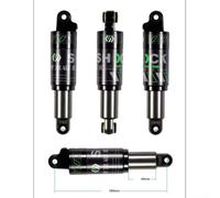 Bicycle Rear Shock Absorber Hydraulic with Aluminum Alloy Body and 24mm Wide Bushing ID 8mm Suitable for Various Lengths Including 120 200mm for Suspension Upgrade (J)