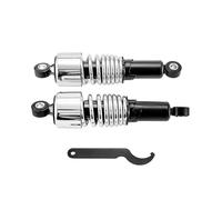Bicycle Rear Shock Absorber Motorcycle 267mm 10.5" Rear Shock Absorbers Lowering Slammer Kits Adjustable For For Sportster 883 1200